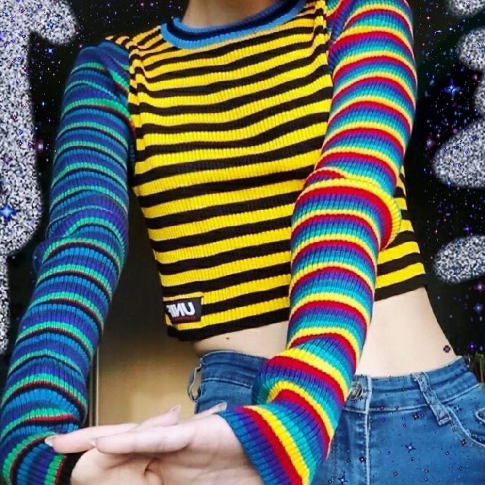 Unif Rainbow Striped